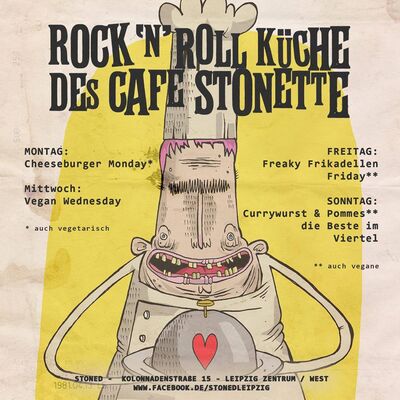 A photo of Rock'N'Roll Küche des Café Stonette
