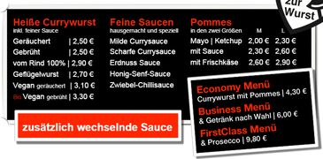 A menu of Curry & Co., Leipzig-Zentrum