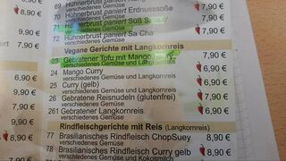 A menu of Miu Miu, Waldstraße