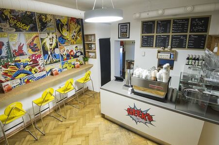 A photo of Geek's Café