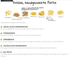 A menu of Purino