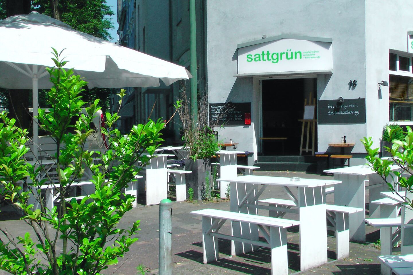 A photo of sattgrün, Hoffeldstraße