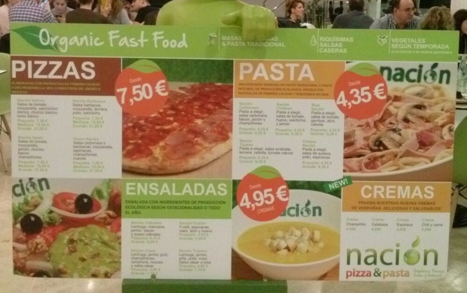A photo of Nación Pizza & Pasta