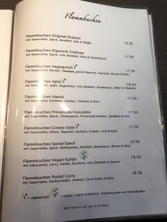 A menu of Eugen