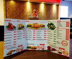 A menu of Red Flame