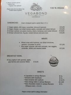 A menu of Vegabond