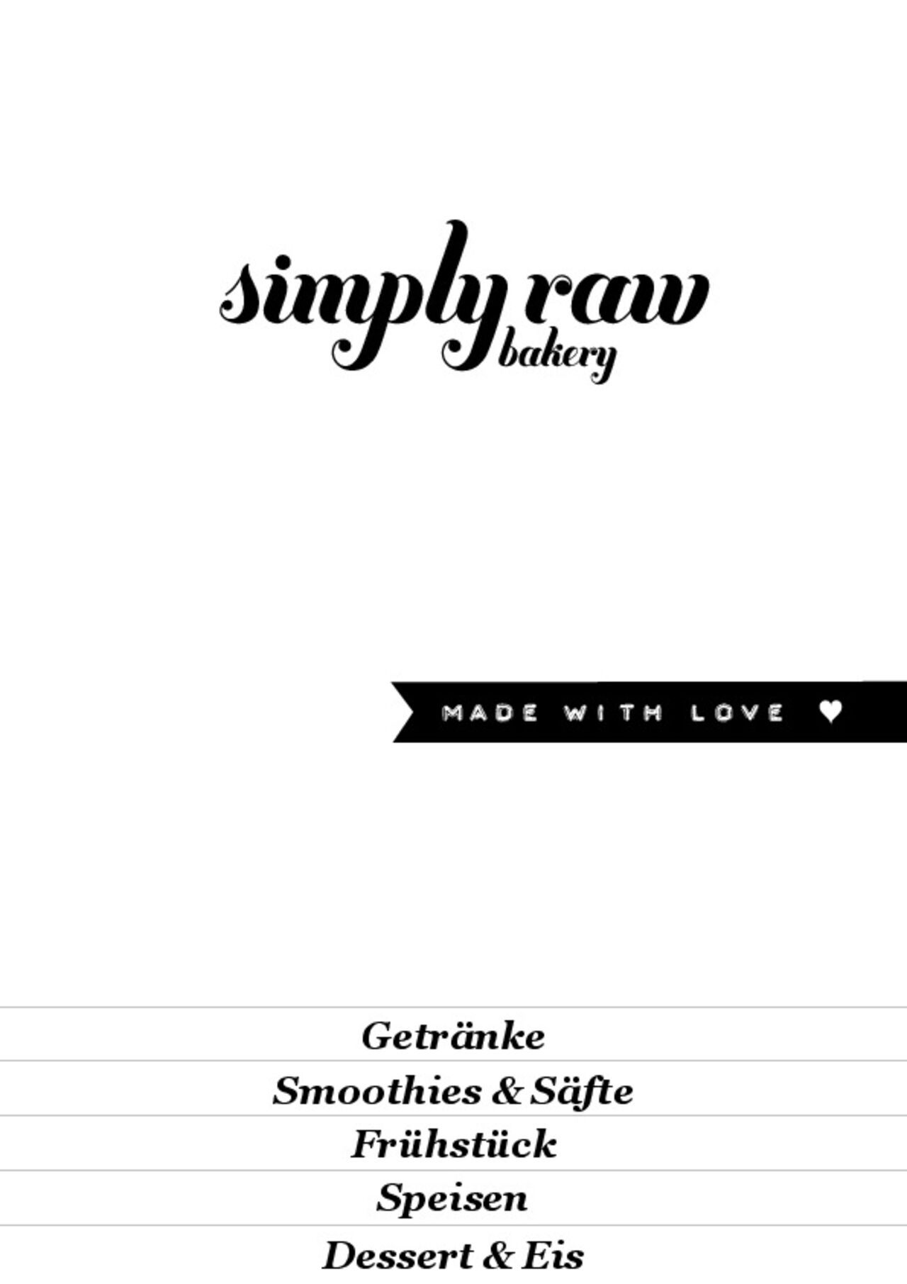 A photo of simply raw bakery