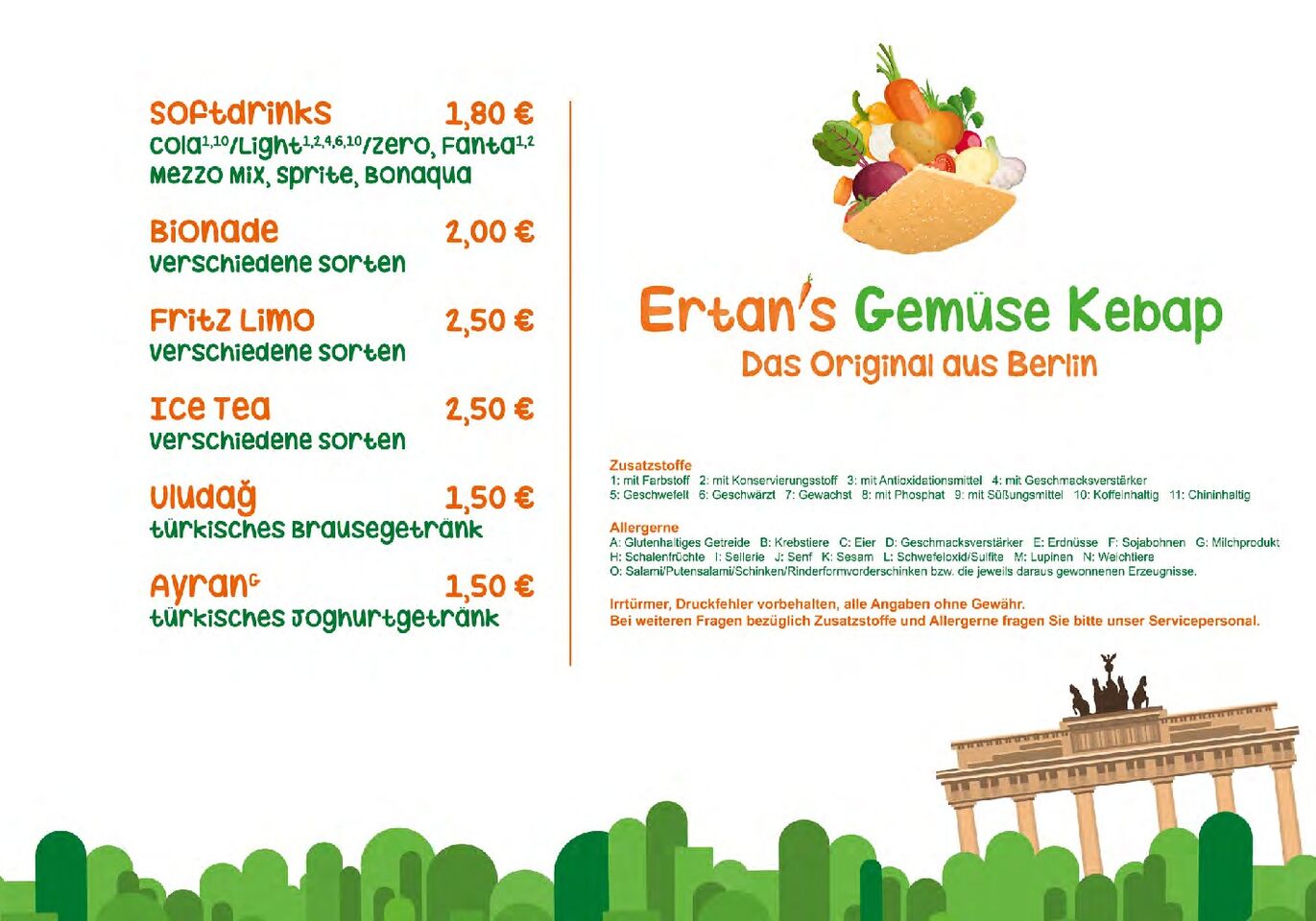A photo of Ertan's Gemüse Kebap