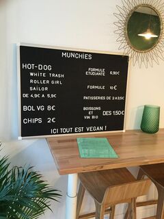A menu of Munchies