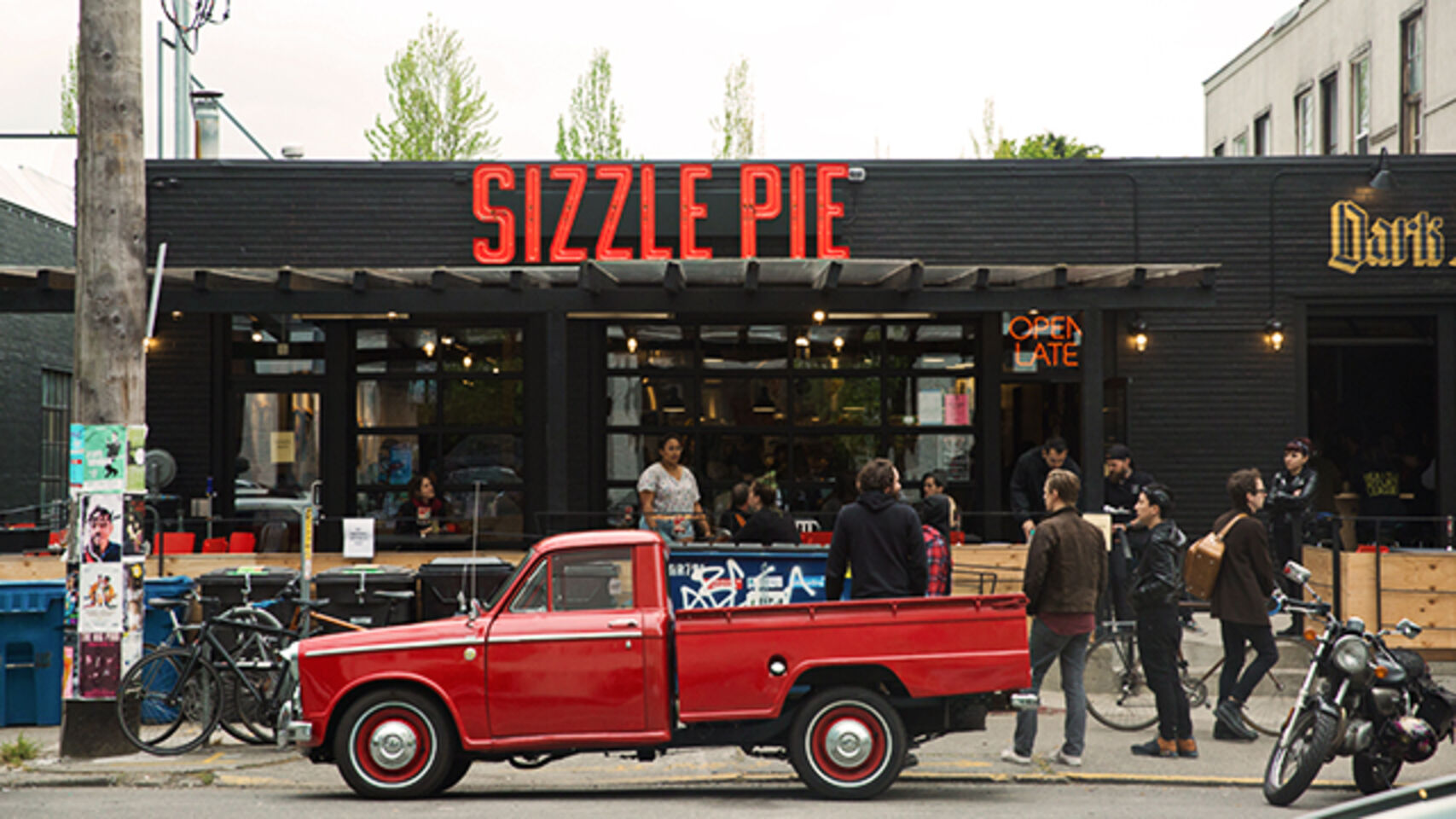 A photo of Sizzle Pie