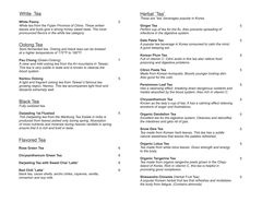 A menu of Franchia Vegan Café