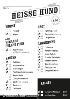 A menu of Stüssihof