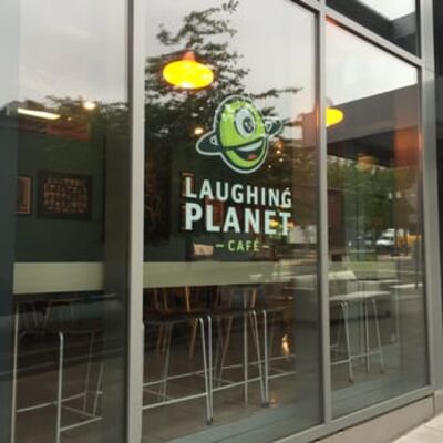 A photo of Laughing Planet Café, NW 21st Ave