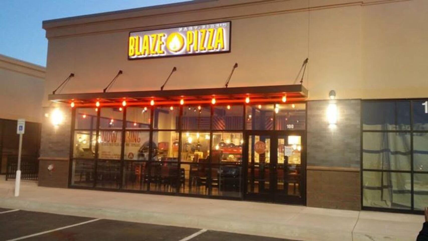 A photo of Blaze Pizza, Eglin Street