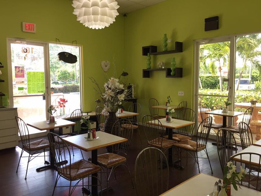 A photo of Green Garden Café