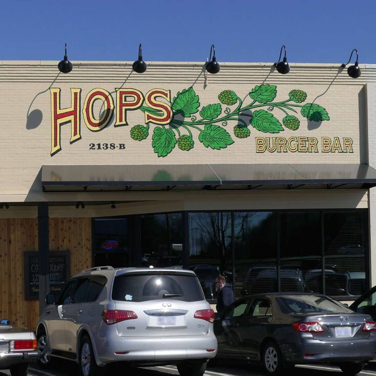 A photo of Hops Burger Bar