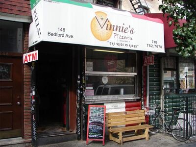 A photo of Vinnie's Pizzeria, Bedford Avenue