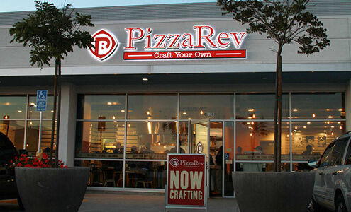 A photo of PizzaRev, Midtown Crossing