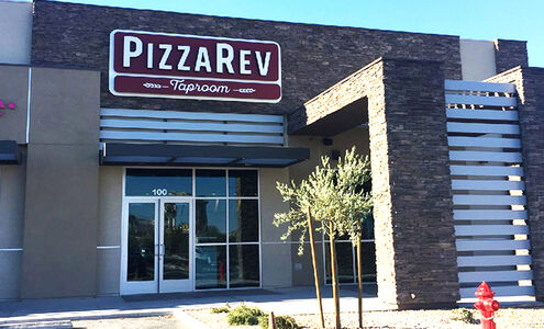 A photo of PizzaRev, Rancho Drive