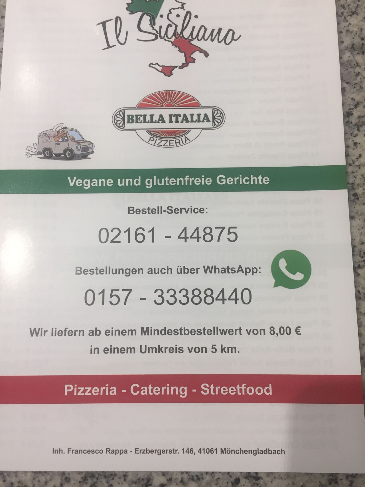 A photo of Pizzeria Bella Italia 