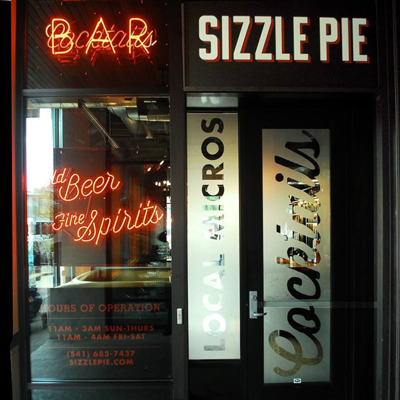A photo of Sizzle Pie, Eugene