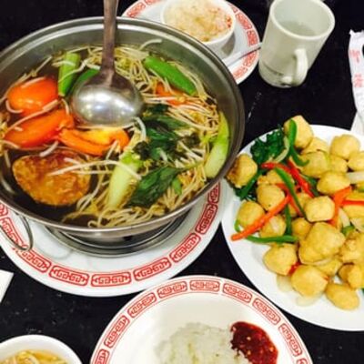 A photo of Quan Yin Vegetarian Restaurant