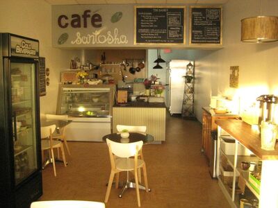 A photo of Cafe Santosha