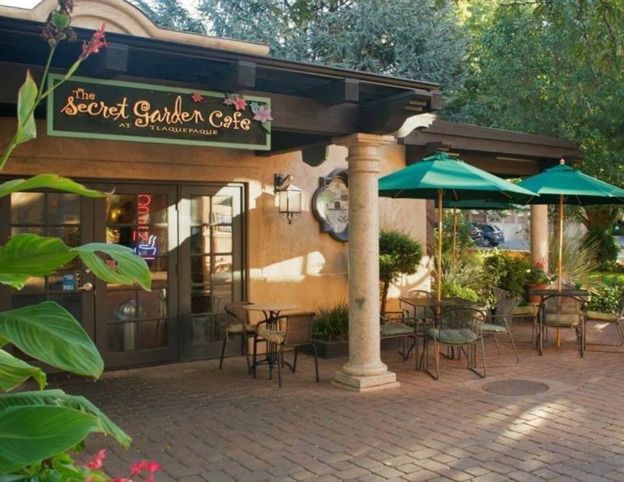 A photo of The Secret Garden Café