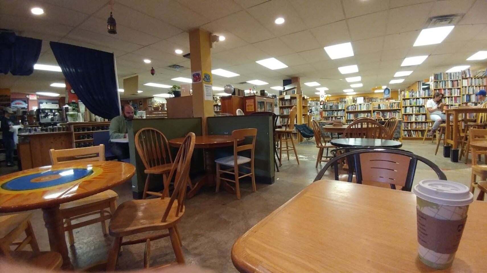 A photo of Webster's Bookstore Café