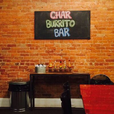 A photo of Char Burrito Bar