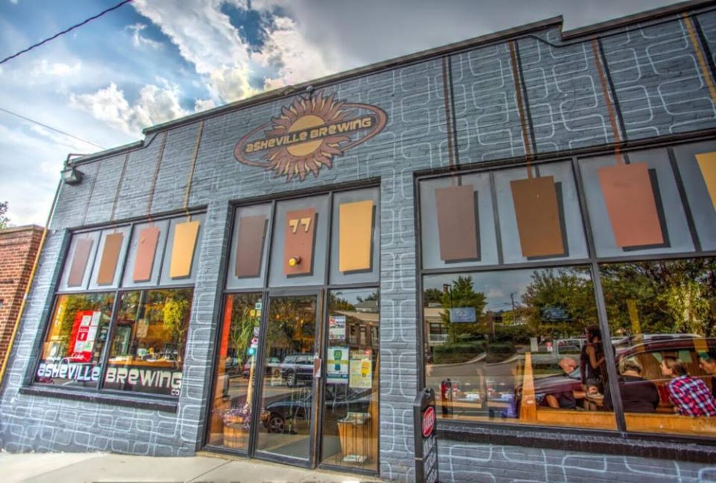 A photo of Asheville Pizza & Brewing