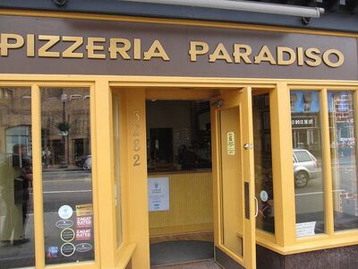 A photo of Pizzeria Paradiso, Georgetown