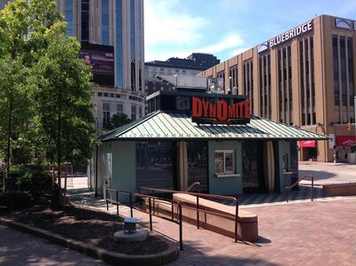 A photo of Dynomite Burgers, Playhouse Square