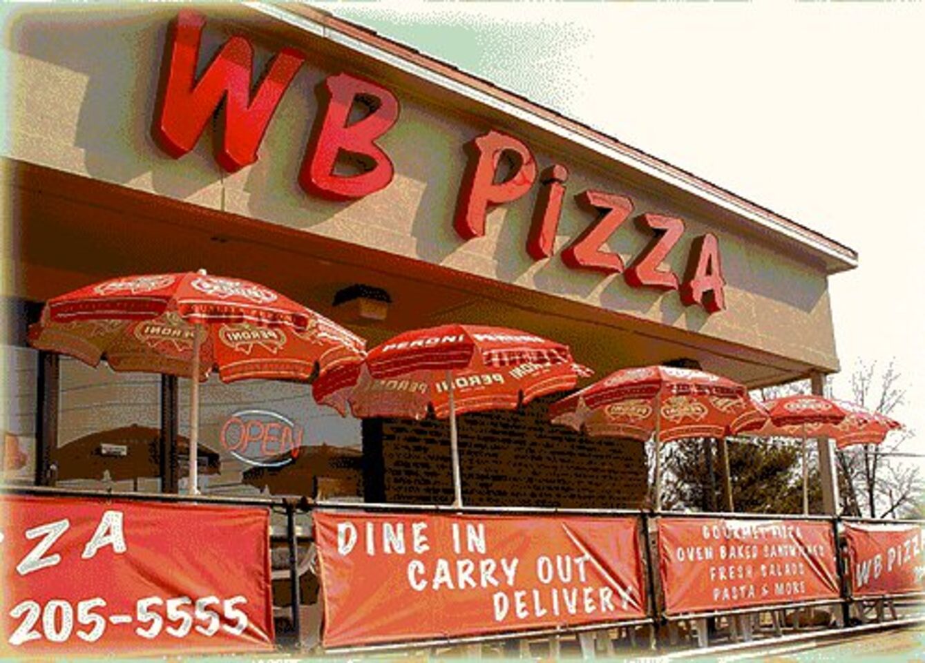 A photo of WB Pizza