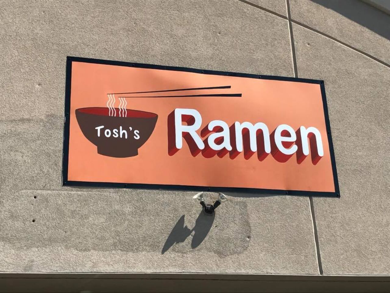 A photo of Tosh's Ramen