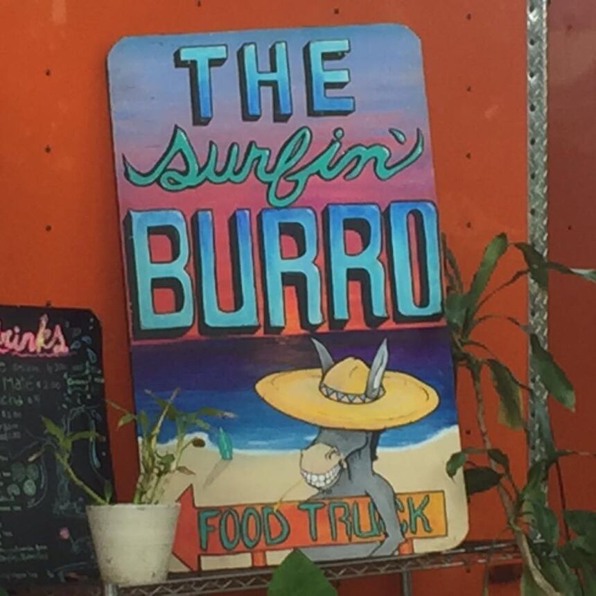 The Surfing Burro