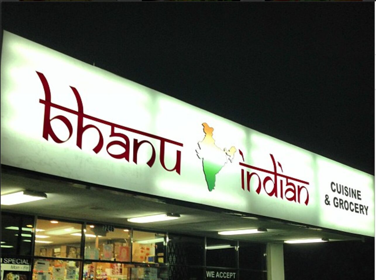 A photo of Bhanu's Indian Grocery & Cuisine