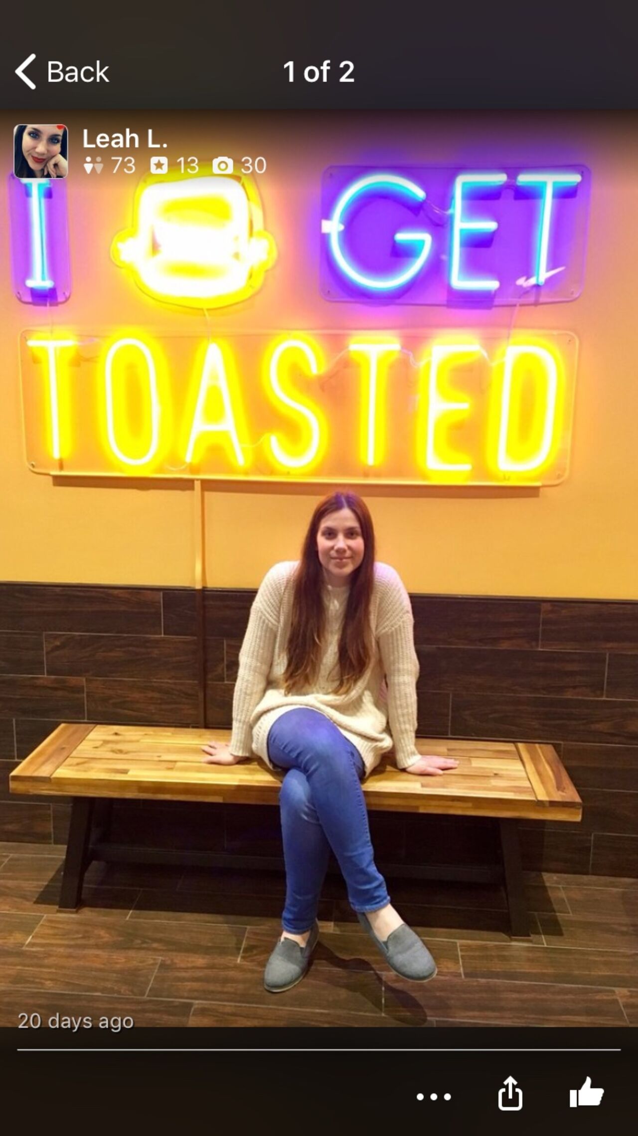 A photo of Toasted, UCF Area