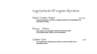 A menu of Gasthaus Winkelhausen