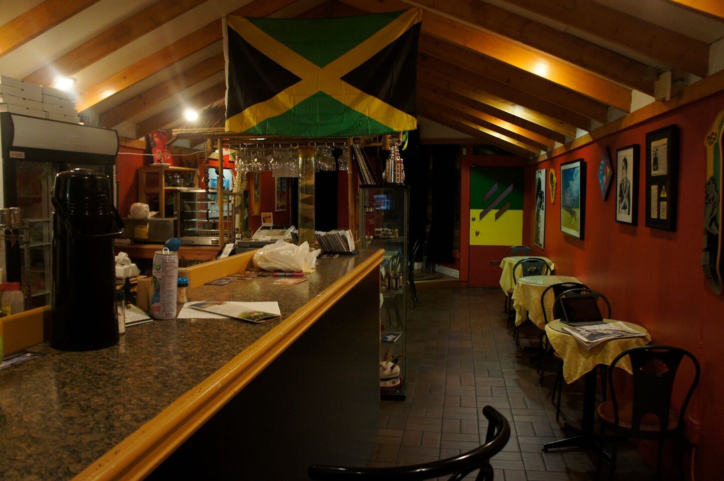 A photo of Jamaican Pizza Jerk