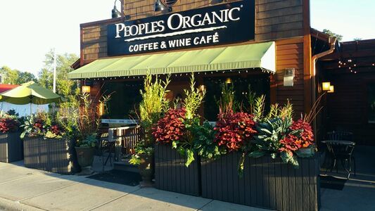 A photo of Peoples Organic Café