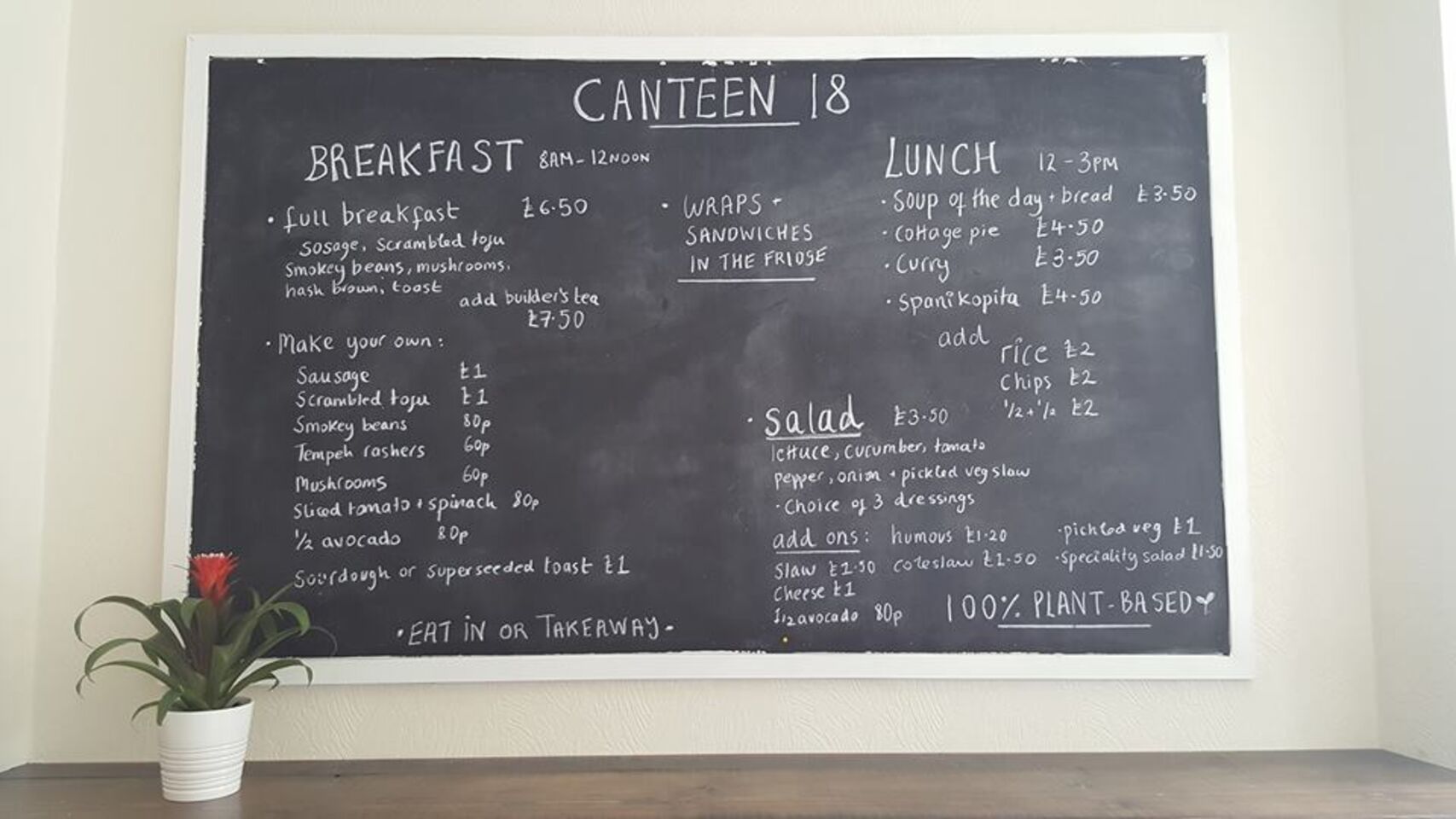 A photo of Canteen 18