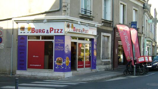 A photo of Burg & Pizz