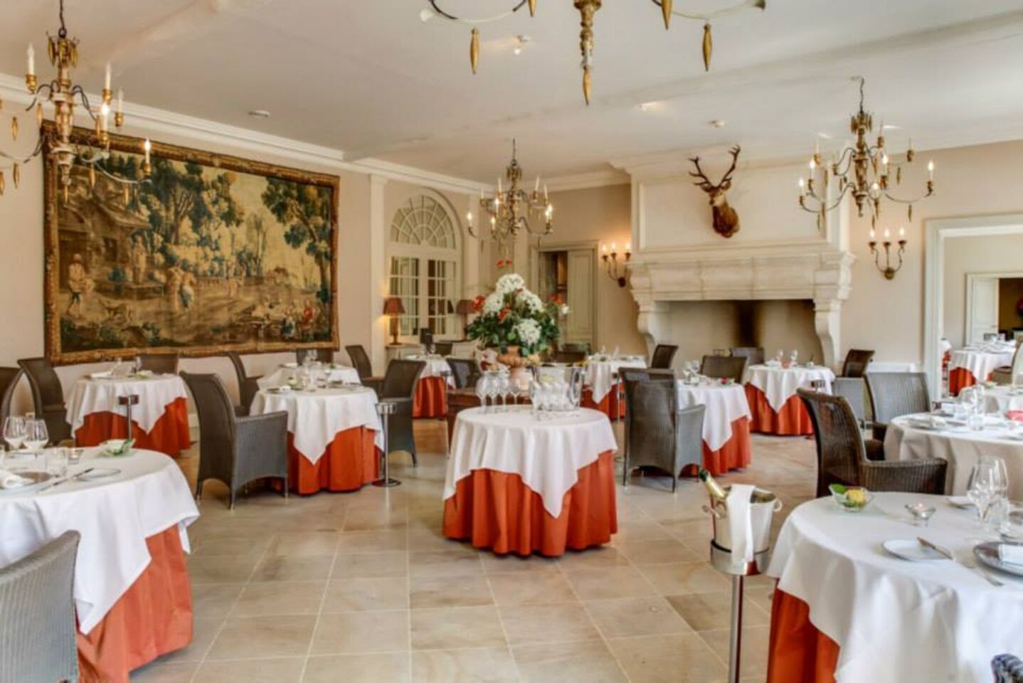A photo of Château d'Étoges - Restaurant de l'Orangerie