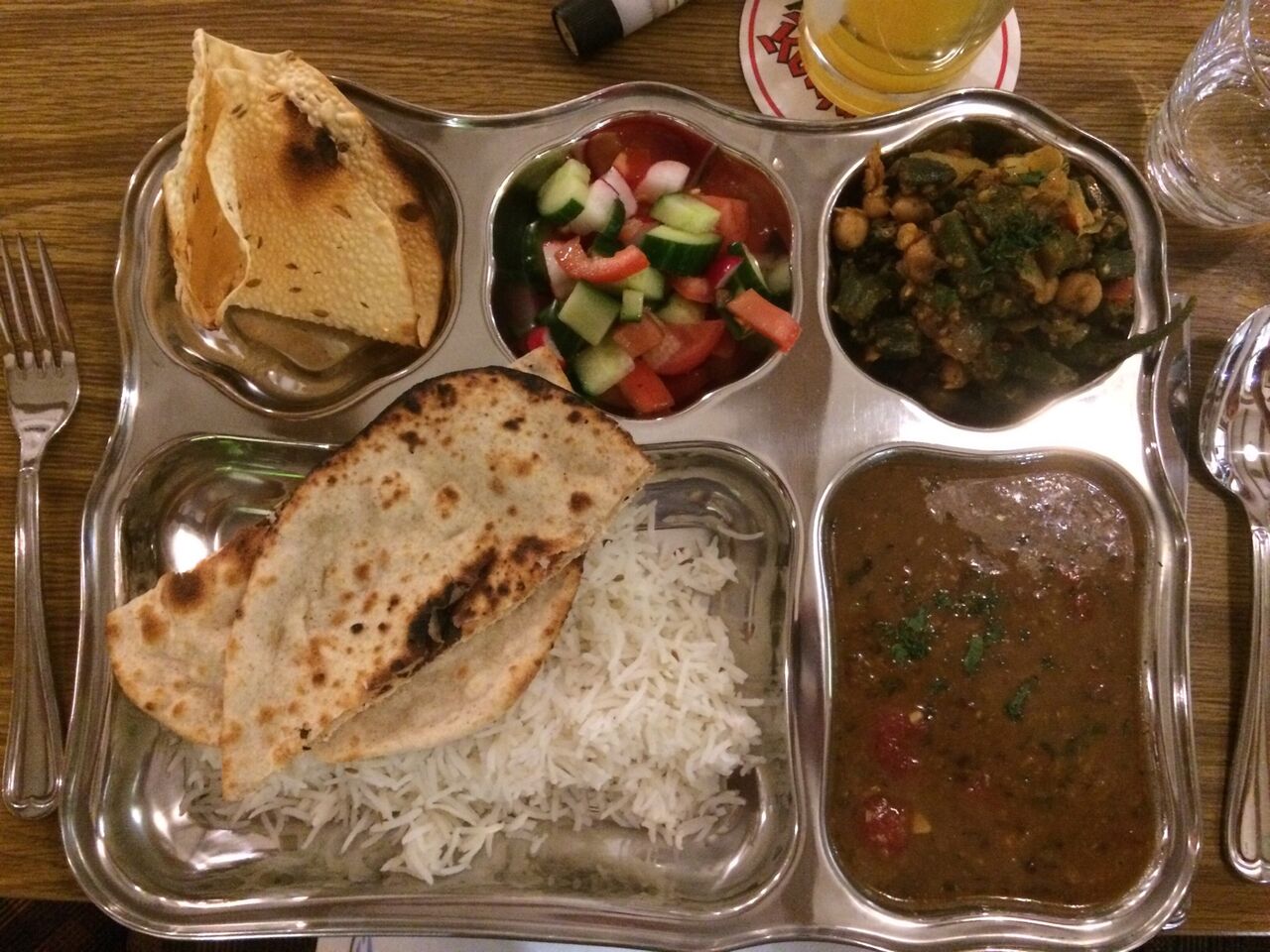 A photo of Indian Thali