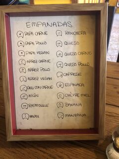 A menu of Lunitas