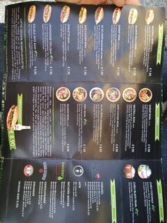 A menu of Gobami