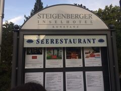 A menu of Seerestaurant