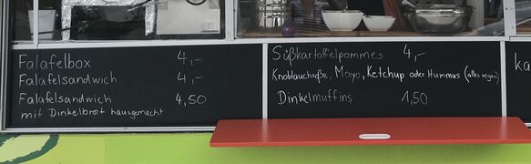 A menu of Felderbse