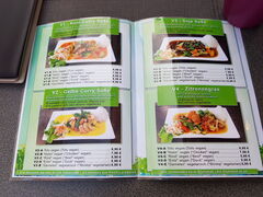 A menu of Saigon Rice
